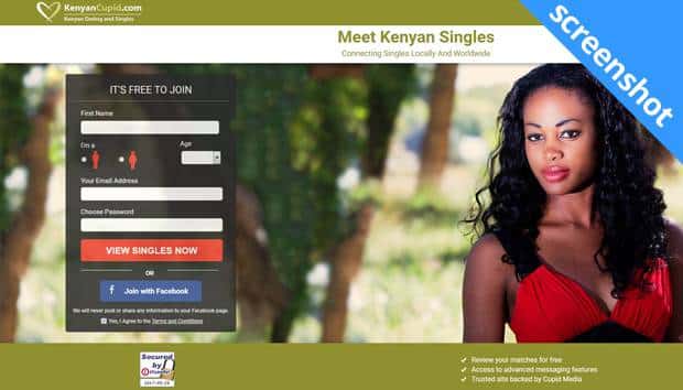 KenyanCupid.com screenshot