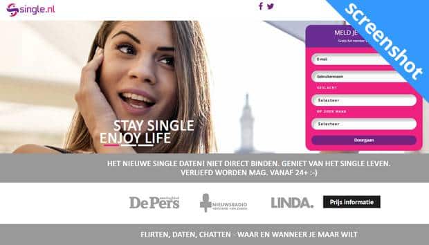 Single.nl screenshot