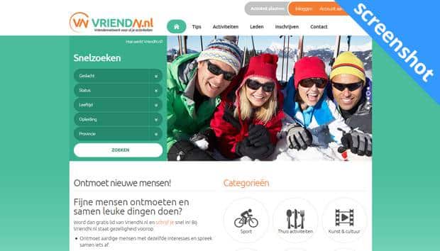 VriendN.nl screenshot
